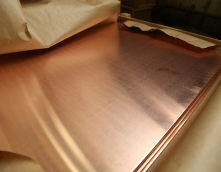 Медный лист для производства компонентов силового электрооборудования